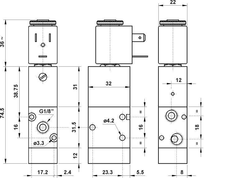 AZ Pneumatica 00.010.3 - 1