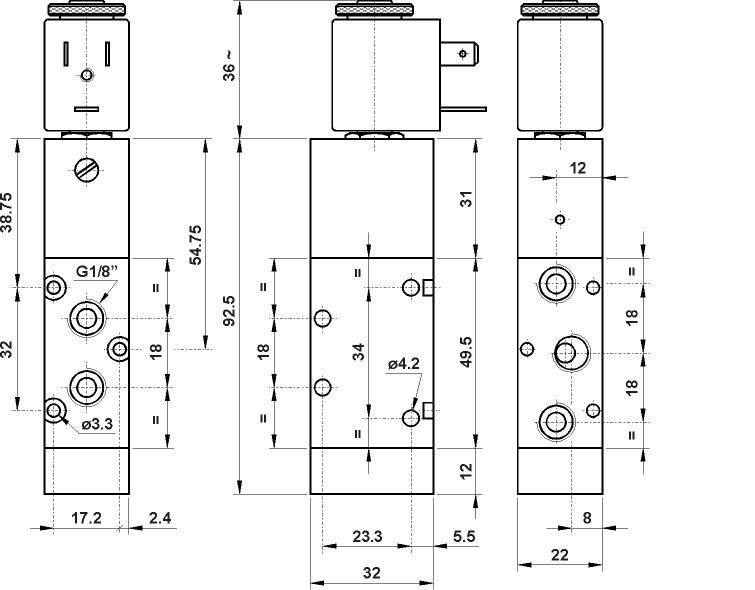 AZ Pneumatica 00.013.3 - 1