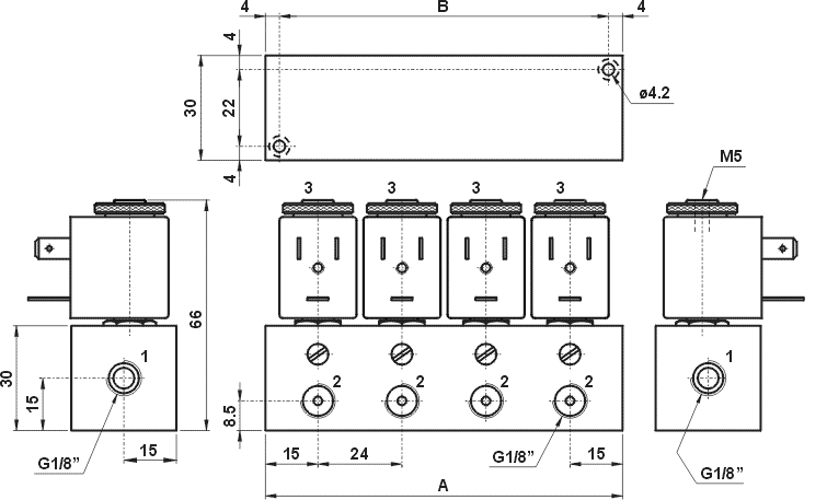 AZ Pneumatica 00.053.3 - 1