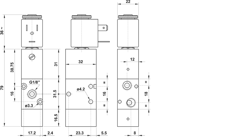 AZ Pneumatica 00.065.3 - 1