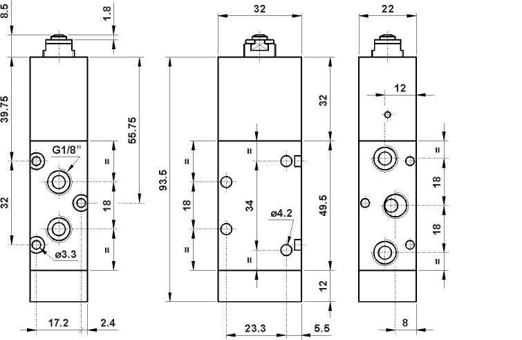 AZ Pneumatica 00.081.4 - 1