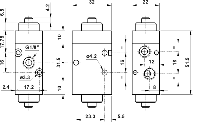 AZ Pneumatica 00.133.4 - 1